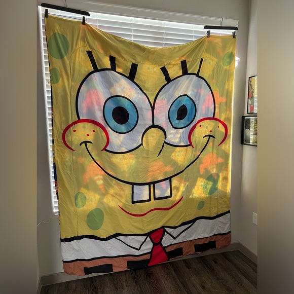 Y2K SpongeBob blanket - Picture 1 of 4